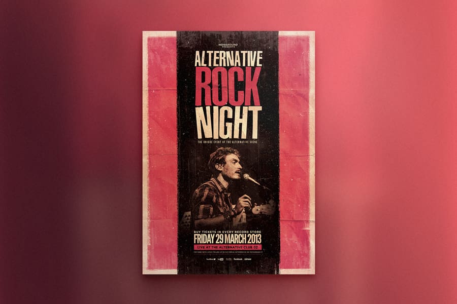 Alternative Flyer Poster Vol.18