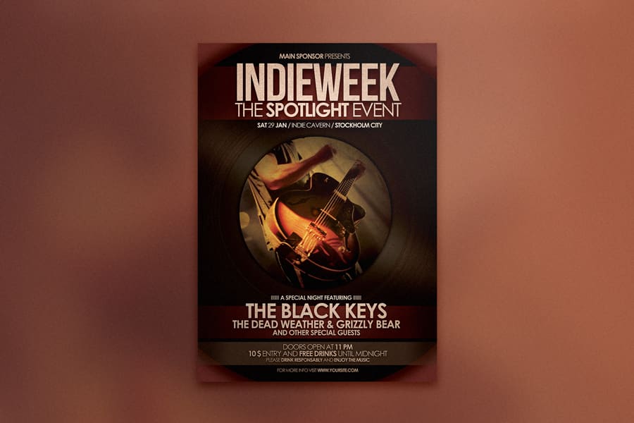Indie Flyer Poster Vol.3