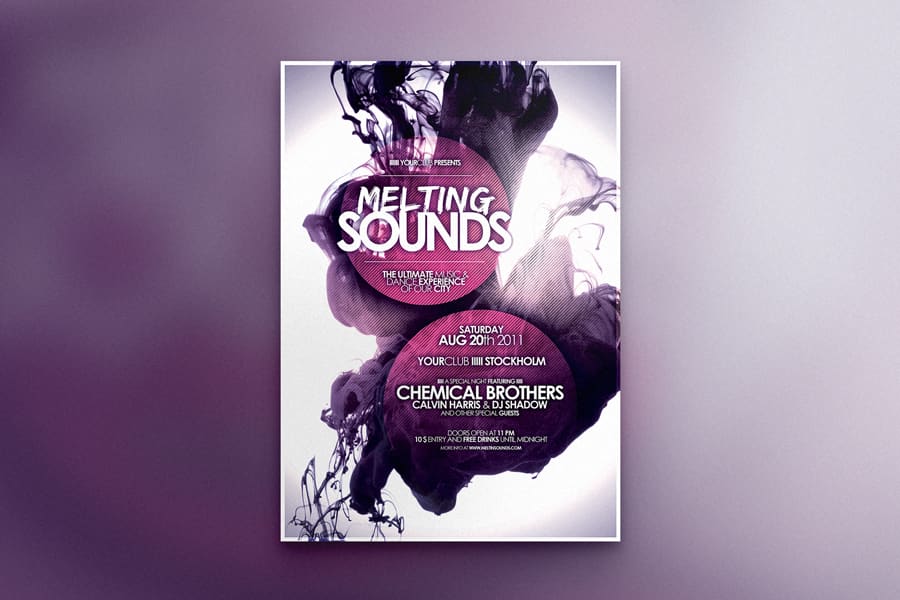 Minimal Flyer Poster Vol.1