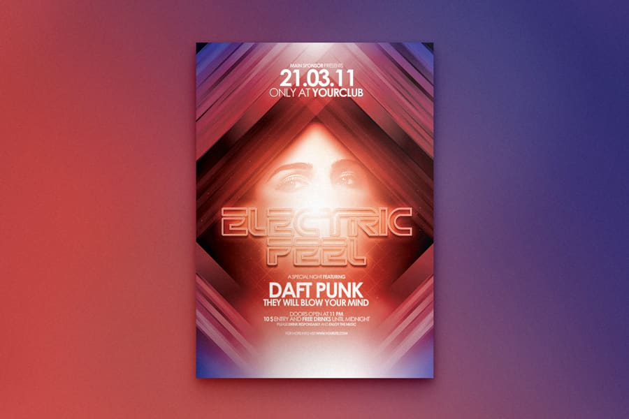 Futuristic Flyer Poster Vol.1